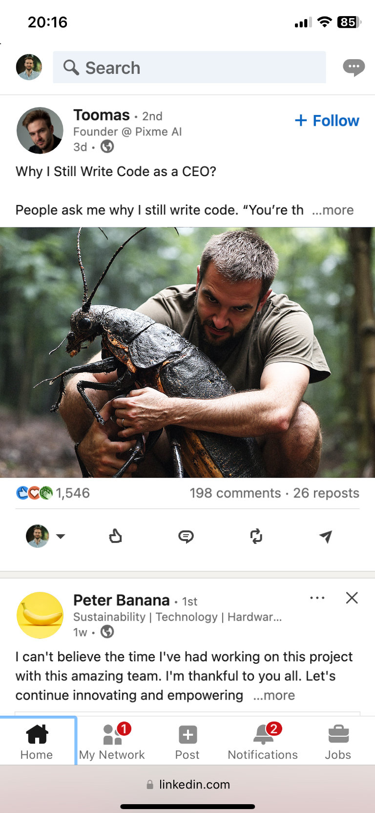 LINKED IN